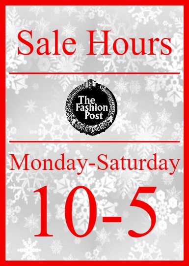 Store Hours - The Fashion Post